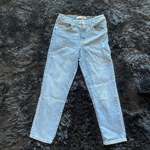 Ella Moss High Waist Straight Jeans